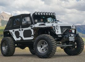 JEEP WRANGLER ASANTI AB816 ANVIL TITANIUM BRUSHED