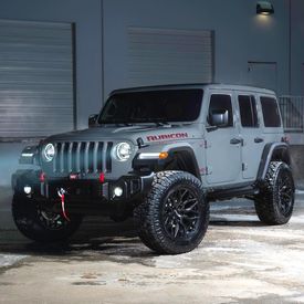 JEEP WRANGLER RUBICON VOSSEN HF2 SATIN BLACK