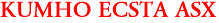 KUMHO ECSTA ASX