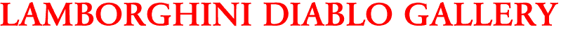 LAMBORGHINI DIABLO GALLERY