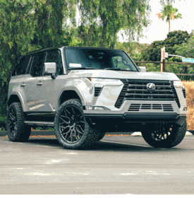 LEXUS GX550 VOSSEN HF6-3 SATIN BLACK
