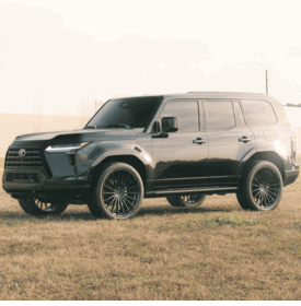 LEXUS GX550 VOSSEN HFX-4 6-LUG GLOSS BLACK