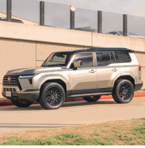 LEXUS GX550 VOSSEN HFX-6 GLOSS BLACK