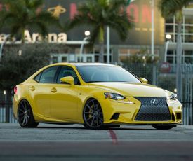 LEXUS IS350 VOSSEN VFS1 MATTE GRAPHITE