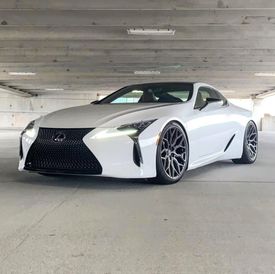 LEXUS LC500 VOSSEN HF2 ANTHRACITE