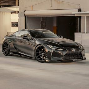 LEXUS LC500 VOSSEN HFX-2 5-LUG SATIN BLACK
