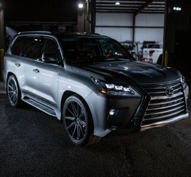 LEXUS LX570 VOSSEN HF-3 GLOSS GRAPHITE POLISHED