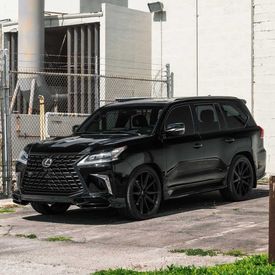 LEXUS LX570 VOSSEN HF-3 SATIN BLACK