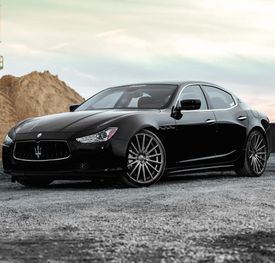 MASERATI GHIBLI VOSSEN VFS2 GLOSS GRAPHITE 