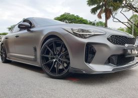 KIA STINGER GT VOSSEN HF-3 DOUBLE TINTED GLOSS BLACK