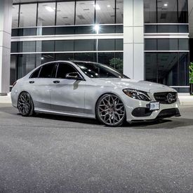 MERCEDES C400 VOSSEN HF2 ANTHRACITE