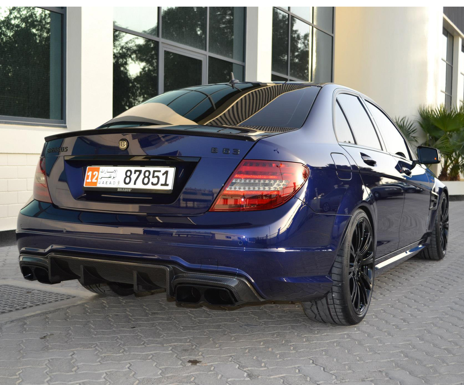 MERCEDES C63 AMG BRABUS MONOBLOCK R