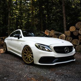 MERCEDES C63 AMG COUPE VOSSEN HF2 CUSTOM COLOR