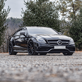 MERCEDES CLS63 AMG VOSSEN HF-3 SATIN BLACK