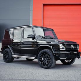 MERCEDES G63 AMG VOSSEN HF2 SATIN BLACK