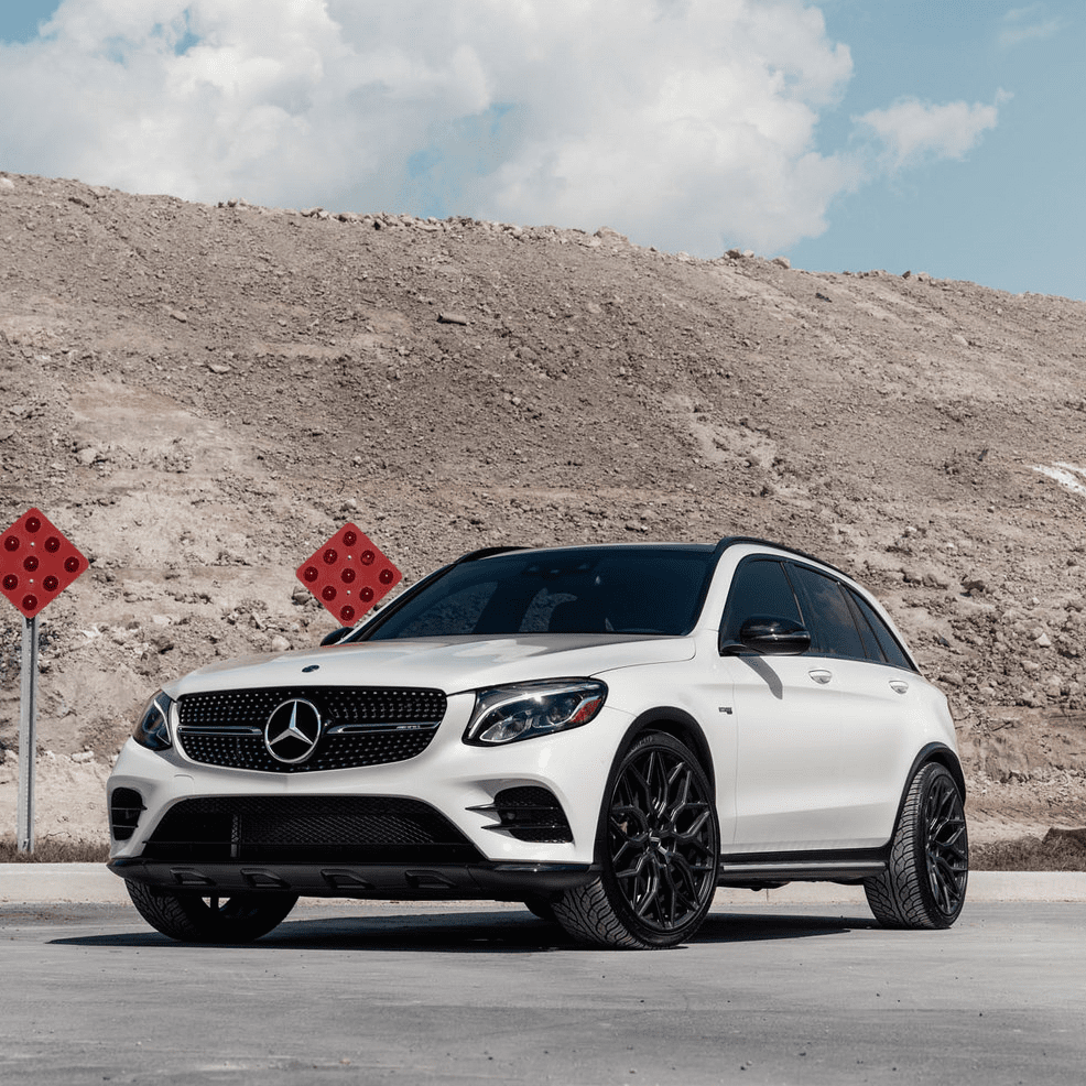 MERCEDES GLC43 AMG VOSSEN HF-2 SATIN BLACK