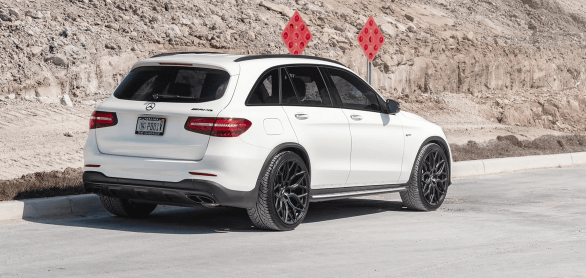 MERCEDES GLC43 AMG VOSSEN HF-2 SATIN BLACK