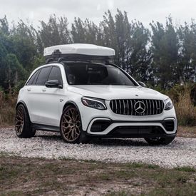 MERCEDES GLC63 AMG VOSSEN HF2 SATIN BRONZE
