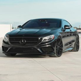 MERCEDES S550 VOSSEN HF-3 DOUBLE TINTED GLOSS BLACK