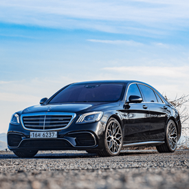 MERCEDES S63 AMG VOSSEN HF-2 BRUSHED GLOSS BLACK
