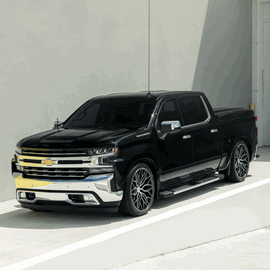 CHEVROLET SILVERADO VOSSEN HF6-3 BRUSHED GLOSS BLACK