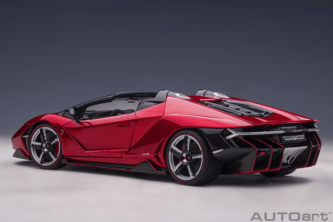 AUTO ART LAMBORGHINI CENTENARIO ROADSTER (ROSSO EFESTO/METALLIC RED)