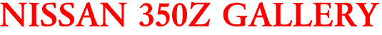 NISSAN 350Z GALLERY