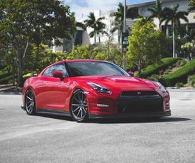 NISSAN GT-R R35 VOSSEN VFS1 MATTE GRAPHITE