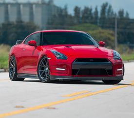 NISSAN GT-R R35 VOSSEN VFS6 GLOSS GRAPHITE