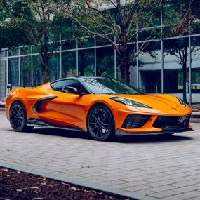 CHEVROLET CORVETTE C8 VOSSEN HF-3 GLOSS BLACK