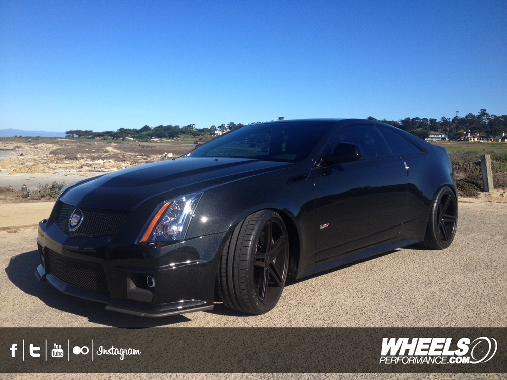 OUR CLIENT'S CADILLAC CTS-V COUPE WITH 20" VOSSEN CV5 WHEELS