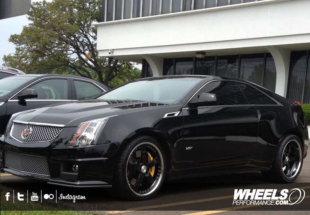 OUR CLIENT'S CADILLAC CTS-V WITH 20" ISS FORGED SIMPLEX 5 WHEELS
