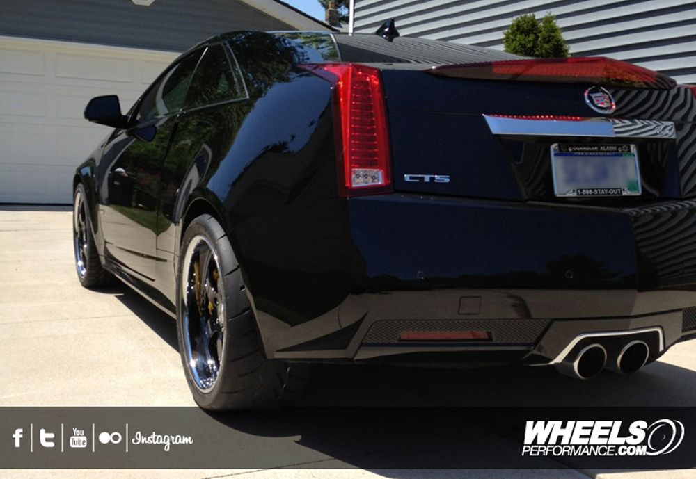 OUR CLIENT'S CADILLAC CTS-V WITH 20" ISS FORGED SIMPLEX 5 WHEELS