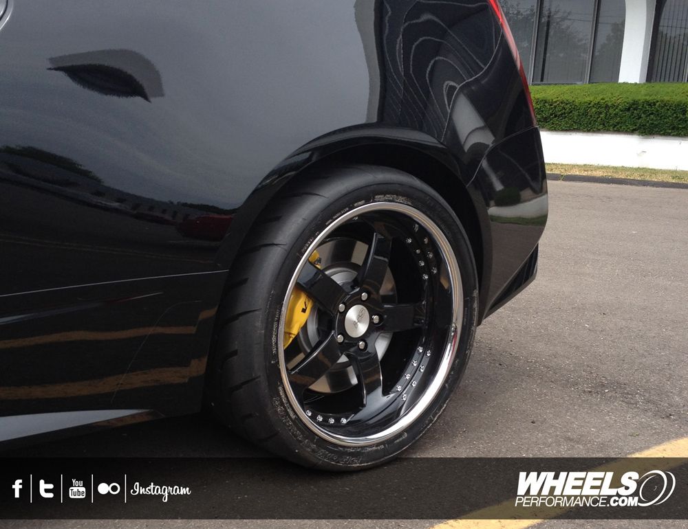OUR CLIENT'S CADILLAC CTS-V WITH 20" ISS FORGED SIMPLEX 5 WHEELS