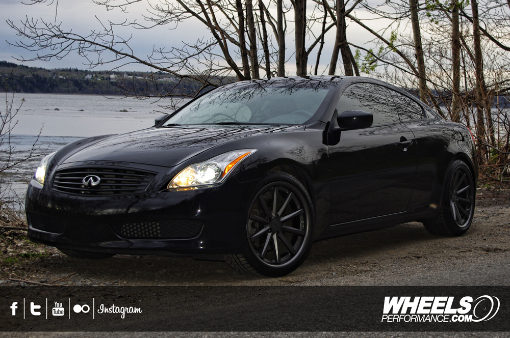 OUR CLIENT'S INFINITI G37 WITH 20" VOSSEN CV1 WHEELS 