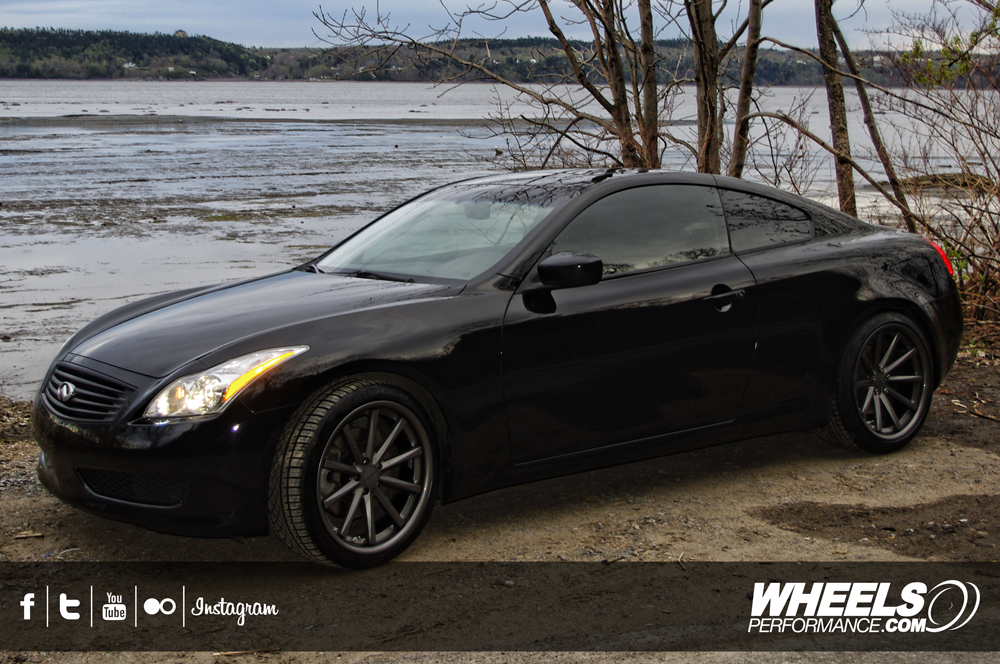OUR CLIENT'S INFINITI G37 WITH 20" VOSSEN CV1 WHEELS 