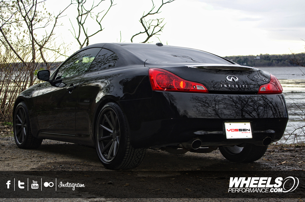 OUR CLIENT'S INFINITI G37 WITH 20" VOSSEN CV1 WHEELS 