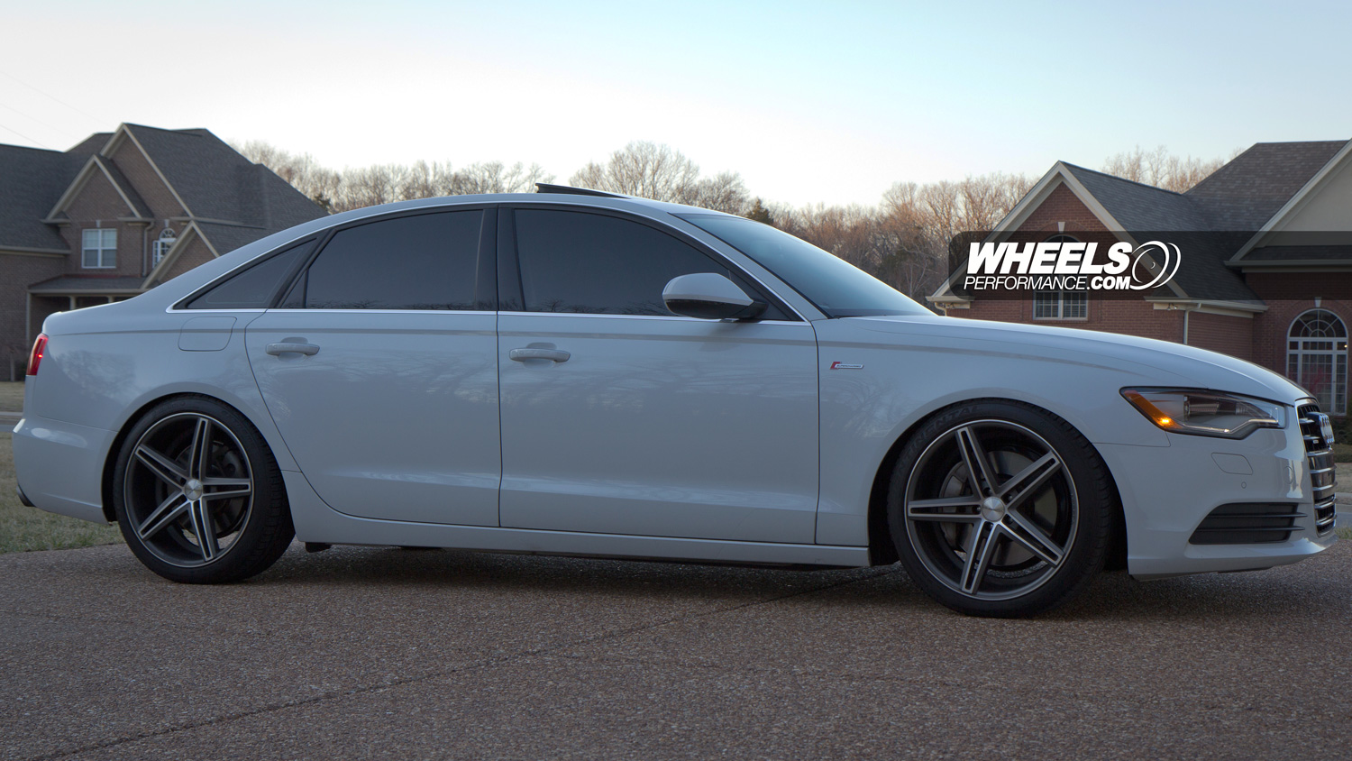 OUR CLIENTS AUDI A6 WITH 20" VOSSEN CV5 WHEELS