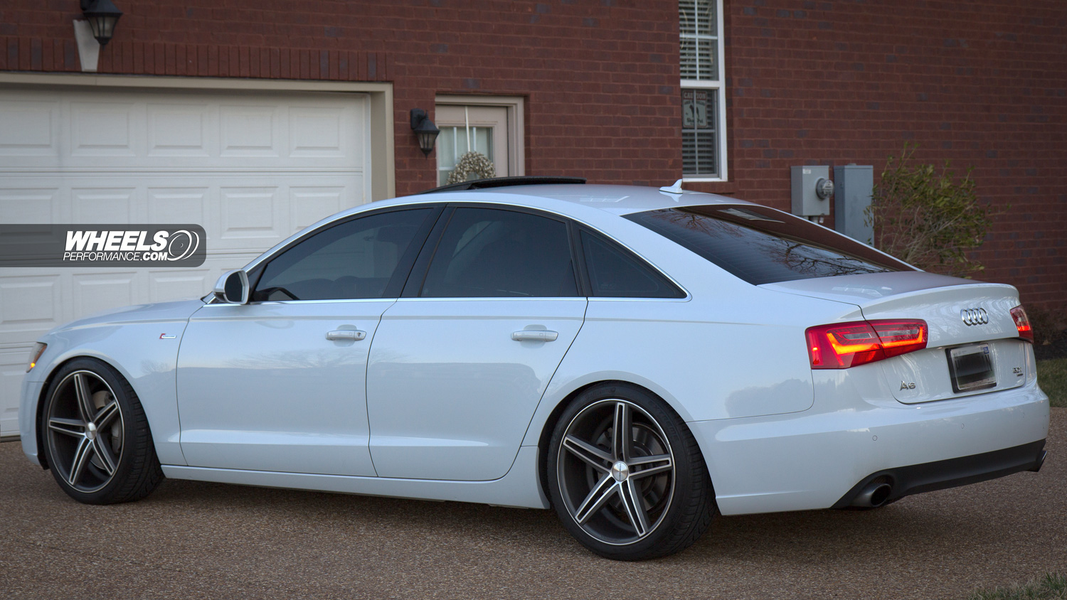 OUR CLIENTS AUDI A6 WITH 20" VOSSEN CV5 WHEELS