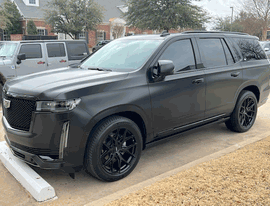 CADILLAC ESCALADE VOSSEN HF6-4 SATIN BLACK