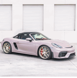 PORSCHE 718 SPYDER HRE R101 LIGHTWEIGHT