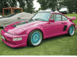 PORSCHE 930 TURBO SLANTNOSE HRE 501