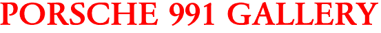 PORSCHE 991 GALLERY