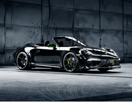 PORSCHE 991 C4S TECHART FORMULA III BLACK