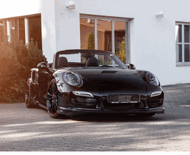 PORSCHE 991 TURBO CABRIOLET TECHART FORMULA IV CUSTOM COLOR