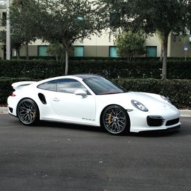 PORSCHE 991 TURBO S BRIXTON FORGED CM10 TARGA 