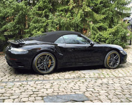 PORSCHE 991 TURBO S CABRIOLET TECHART FORMULA IV RACE CENTERLOCK