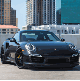 PORSCHE 991 TURBO S HRE R101 LIGHTWEIGHT
