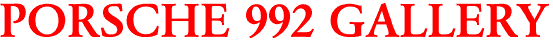 PORSCHE 992 GALLERY