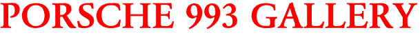 PORSCHE 993 GALLERY